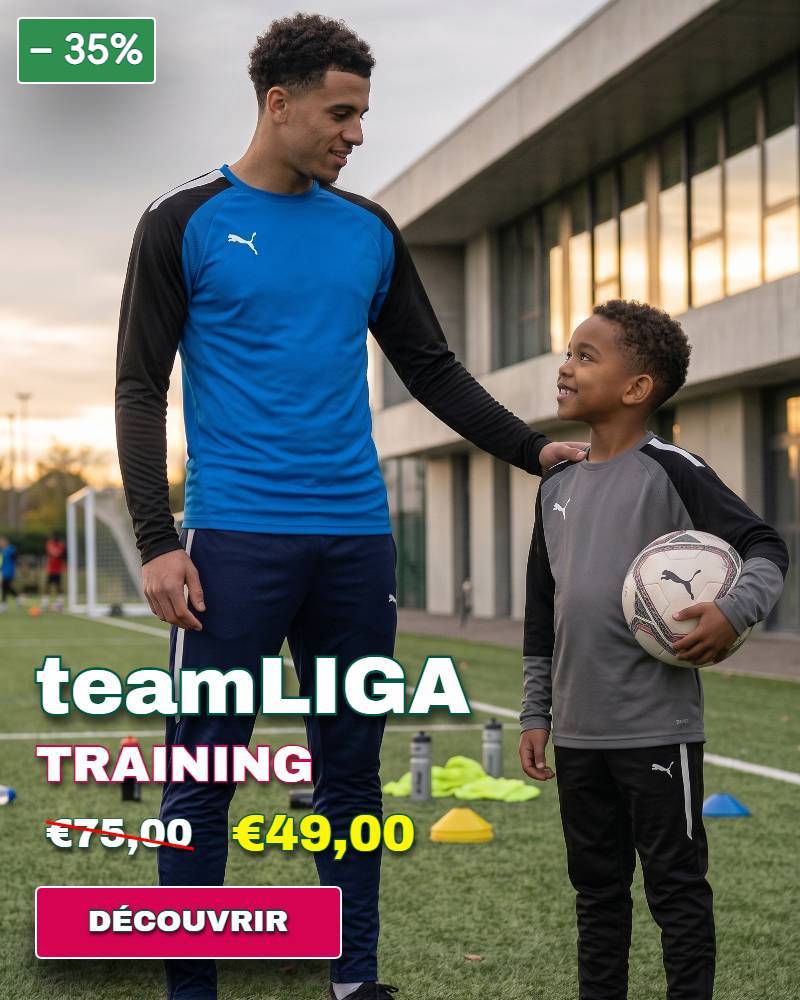 training teamliga nos gammes teamwear